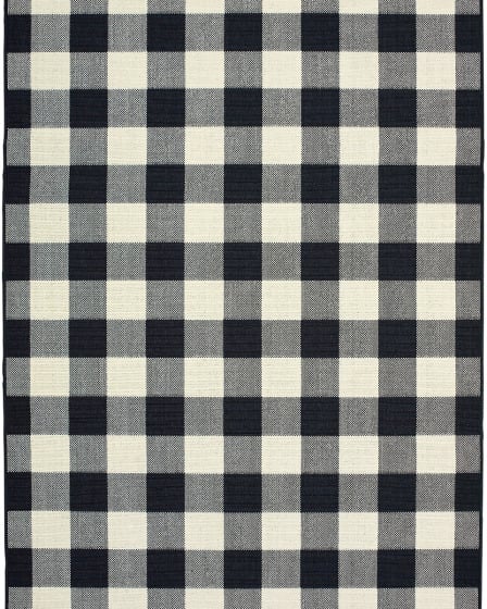 Marina 1932k Black/Ivory Area Rug