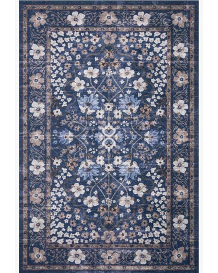 Palais PAL-02 Navy Area Rug
