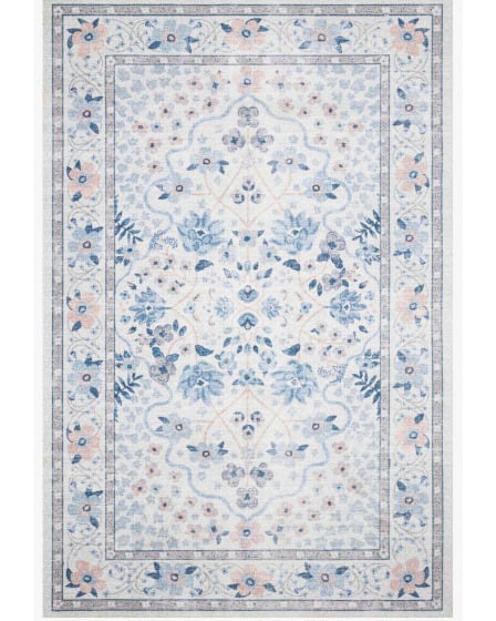 Palais PAL-02 Snow/Sky Area Rug