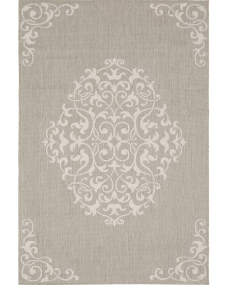 Portofino 6649w Grey/Ivory Area Rug
