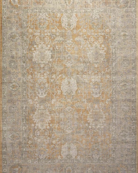 Rosemarie ROE-01 Gold/Sand Area Rug