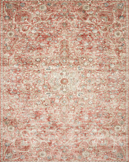 Saban SAB-02 Rust/Beige Area Rug