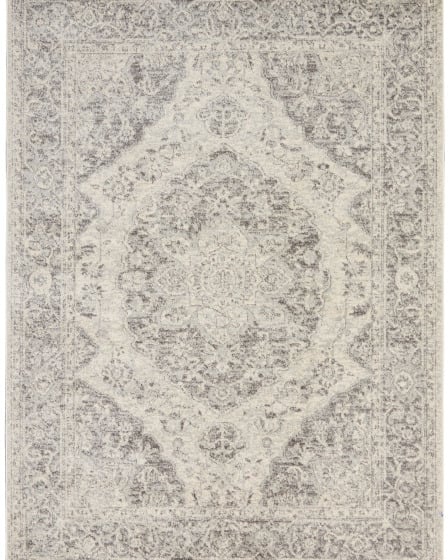 Tranquil TRA05 Ivory/Grey Area Rug