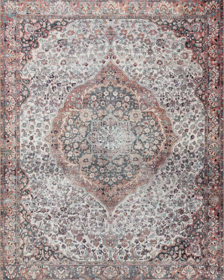 Wynter WYN-01 Red/Multi Area Rug
