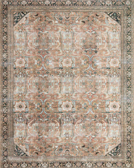 Wynter WYN-02 Auburn/Multi Area Rug