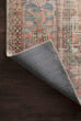 Loren LQ-15 Terracotta/Sky Area Rug