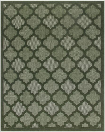 Easy Care NES01 Green Area Rug