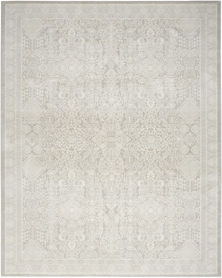 Eco Cycle ECY01 Silver Ivory Area Rug