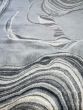 Hue Grey Marbled Stone Area Rug