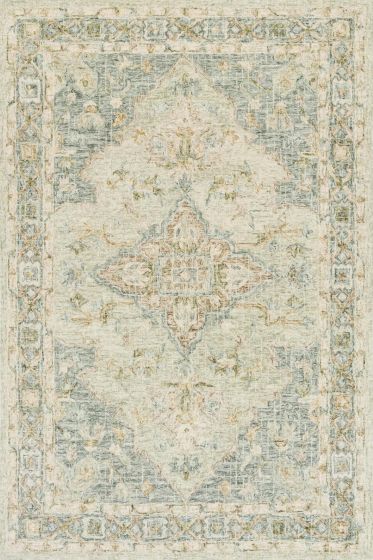 Julian JI-07 Seafoam Green/Spa 5'0"x7'6" Area Rug