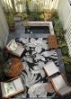 Dolce Flora Nero Area Rug
