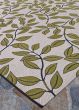 Dolce Summer Ivy Ivory Olive 2'3"x3'11" Area Rug