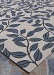 Dolce Summer Ivy Ivory Slate Blue Area Rug
