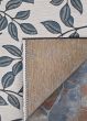 Dolce Summer Ivy Ivory Slate Blue Area Rug