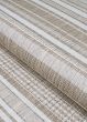Recife Gazebo Stripe Champ/Taupe Area Rug
