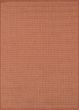 Recife Saddlestitch Terra Cotta/Natural Area Rug