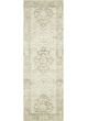 Rosette ROS-02 Ivory/Silver Area Rug