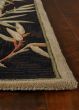 Sparta 3147 Black Bamboo Border Area Rug