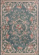 Avalon 5602 Slate Blue Aubusson Area Rug