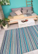 Cape Brockton Cobalt/Teal Area Rug