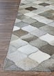 Chalet Diamonds Ivory/Grey Area Rug