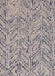 Gramercy 1611 Blue Herringbone Rug