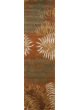 Havana 2623 Rust Fern View Area Rug
