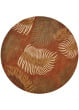 Havana 2623 Rust Fern View Area Rug