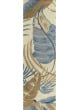 Havana 2624 Ivory/Blue Rainforest Area Rug