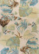 Havana 2630 Ivory/Blue Oasis Area Rug