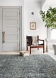 Harlow HLO-01 Denim/Charcoal Area Rug