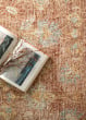 Julian JI-04 Terracotta/Gold Area Rug