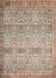 Layla LAY-04 Ocean/Rust Area Rug