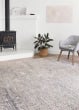 Lucia LUC-01 Grey/Sunset Area Rug