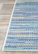 Monaco Alassio Sand/Azure/Turq Rug