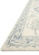 Norabel NOR-04 Ivory/Blue Area Rug