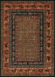 Old World Classic Pazyrk Burnished Rust Area Rug