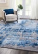 Prismatic PRS10 Blue/Grey Area Rug