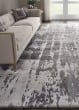Prismatic PRS12 Silver Grey Area Rug