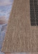 Recife Checkered Field Black/Cocoa Area Rug