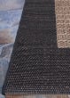 Recife Checkered Field Cocoa/Black Area Rug