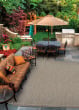Recife Saddlestitch Champagne/Taupe Rug