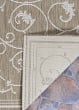 Recife Veranda Champagne/Taupe Area Rug