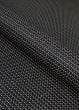 Recife Wicker Stitch Black/Cocoa Area Rug