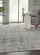 Rustic Textures RUS01 Ivory/Silver Area Rug