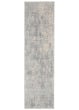 Rustic Textures RUS01 Ivory/Silver Area Rug