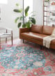 Skye SKY-05 Brick/Ocean Area Rug