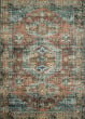 Skye SKY-07 Terracotta/Sky Area Rug