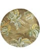 Sparta 3102 Moss Palm Trees Area Rug