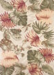 Sparta 3148 Beige Palm Leaves Area Rug